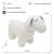 Peluche mouton mini en coton White 6 - vertbaudet enfant 