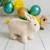 Peluche lapin mini en coton White 1 - vertbaudet enfant 