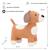 Peluche chien mini en coton Brown 6 - vertbaudet enfant 