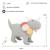 Lot 2 peluches tricératops coton Grey 6 - vertbaudet enfant 