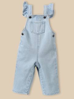 -Salopette en denim bébé