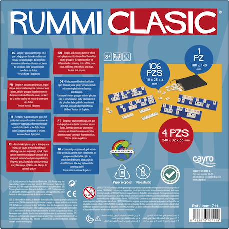 Jeu Rummi Bleu 5 - vertbaudet enfant 