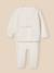 Ensemble en coton biologique et laine bébé Ecru 1 - vertbaudet enfant 