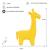 Lot 2 peluches girafes coton Yelow 6 - vertbaudet enfant 
