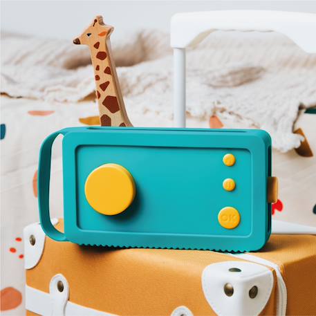 Accessoires lunii – casque  et coque Jaune - Vert+Vert 7 - vertbaudet enfant 