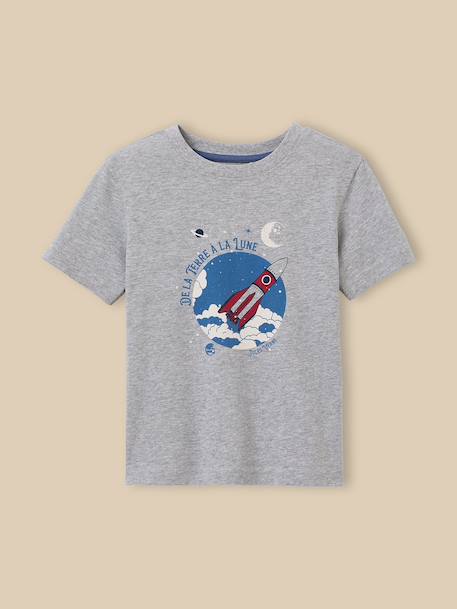 Garçon-T-shirt enfant collection jules verne - coton biologique