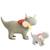 Lot 2 peluches tricératops coton Grey 1 - vertbaudet enfant 