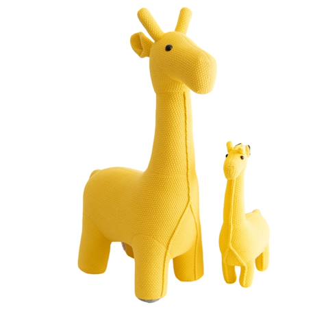 Lot 2 peluches girafes coton Yelow 1 - vertbaudet enfant 