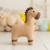 Peluche cheval mini en coton Dark and light brown 1 - vertbaudet enfant 