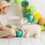 Peluche lapin mini en coton White 2 - vertbaudet enfant 
