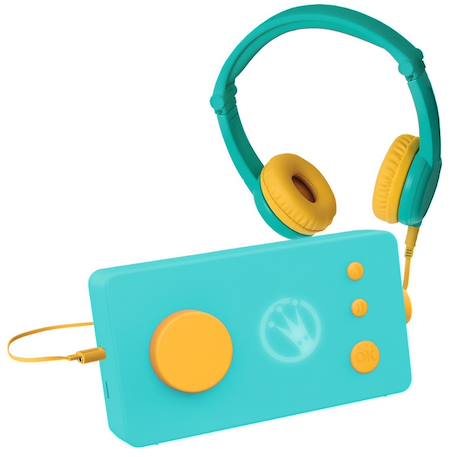 Fabrique à histoires – version voyage avec casque assorti Bleu+Vert+Violet 7 - vertbaudet enfant 