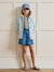 Short fille en denim light Denim stone 5 - vertbaudet enfant 