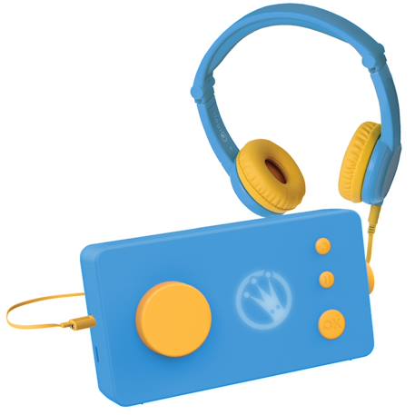 Fabrique à histoires – version voyage avec casque assorti Bleu+Vert+Violet 1 - vertbaudet enfant 