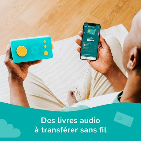 Fabrique à histoires – version voyage avec casque assorti Bleu+Vert+Violet 11 - vertbaudet enfant 