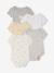 Lot 5 bodies manches courtes lapin nuage écru 1 - vertbaudet enfant 
