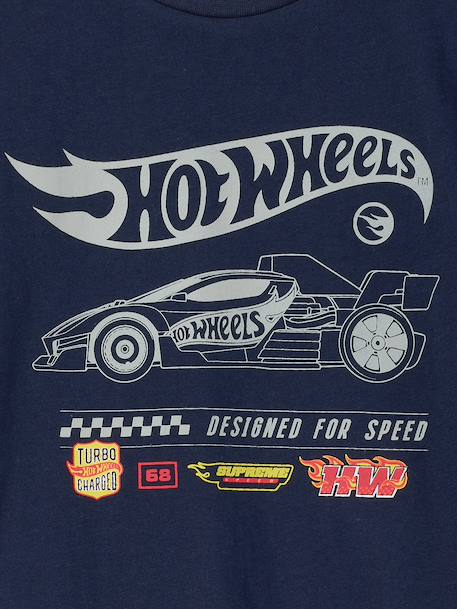 T-shirt garçon Hot Wheels marine 3 - vertbaudet enfant 