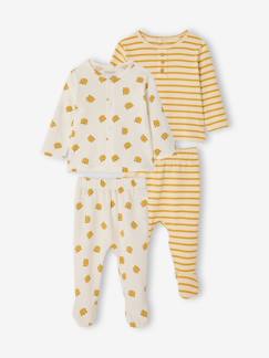 Bébé-Pyjama, surpyjama-Lot 2 pyjamas garçon coton bio