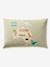 Parure housse de couette et taie d'oreiller TOUR DU MONDE ANIMAUX avec coton recyclé vert sauge 4 - vertbaudet enfant 