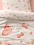 Parure housse de couette et taie d'oreiller ENVOLEE rose imprimé 10 - vertbaudet enfant 