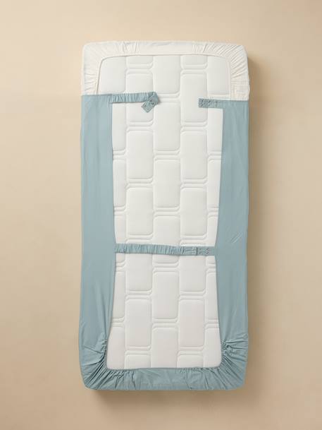 Parure Magicouette CIRCUIT VOITURE, avec coton recyclé blanc imprimé 4 - vertbaudet enfant 