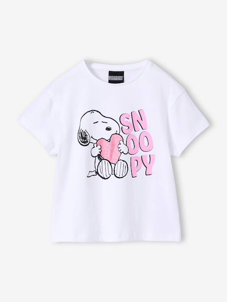 T-shirt manches courtes fille Snoopy  - vertbaudet enfant