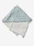 Cape de bain personnalisable et gant de toilette MARGUERITE bleu imprimé 6 - vertbaudet enfant 