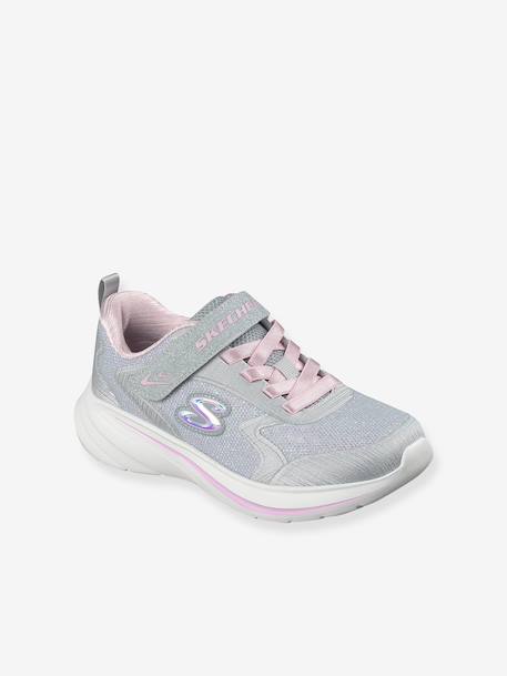 Baskets Wave 92 argenté+bleu clair 1 - vertbaudet enfant 