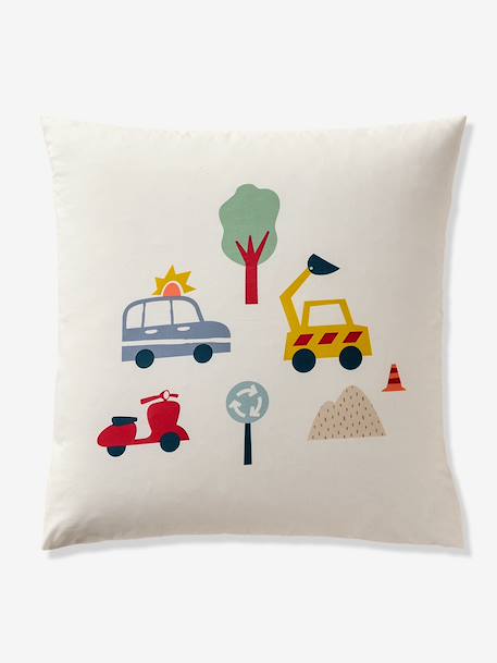 Parure Magicouette CIRCUIT VOITURE, avec coton recyclé blanc imprimé 5 - vertbaudet enfant 