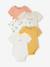 Lot 5 bodies bébé manches courte écru 1 - vertbaudet enfant 