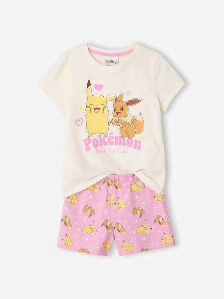 Pyjashort fille Pokémon mauve 1 - vertbaudet enfant 