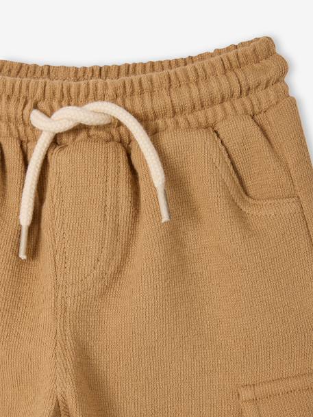 Ensemble bébé garçon T-shirt pantalon beige imprimé 5 - vertbaudet enfant 