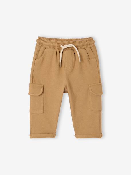 Ensemble bébé garçon T-shirt pantalon beige imprimé 3 - vertbaudet enfant 