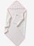 Cape de bain personnalisable et gant de toilette NOEUDS blanc imprimé 5 - vertbaudet enfant 