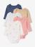 Lot 5 bodies manches longues baleine bleu 1 - vertbaudet enfant 