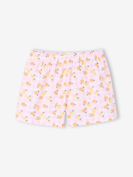Lot de 2 pyjashorts fille en coton jaune pâle 7 - vertbaudet enfant 