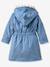 Peignoir enfant REQUIN personnalisable, avec coton recyclé bleu 3 - vertbaudet enfant 