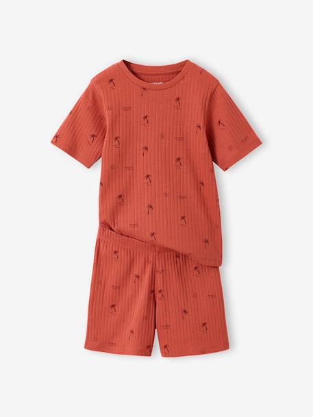 Lot 2 pyjama short garçon bleu jean 3 - vertbaudet enfant 