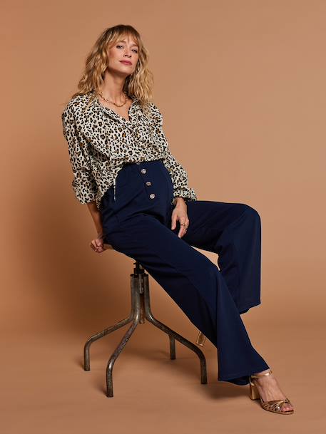 Chemise grossesse à motif léopard écru 3 - vertbaudet enfant 