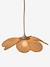 Abat-jour pour suspension fleur en bambou tressé beige 6 - vertbaudet enfant 