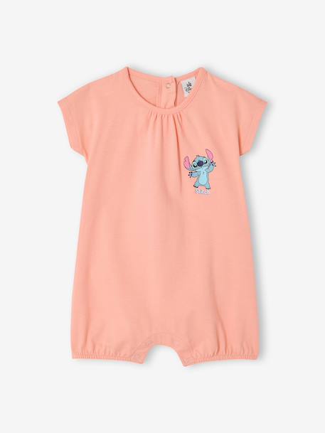 Lot 2 bodies combinaison Stitch pêche 3 - vertbaudet enfant 