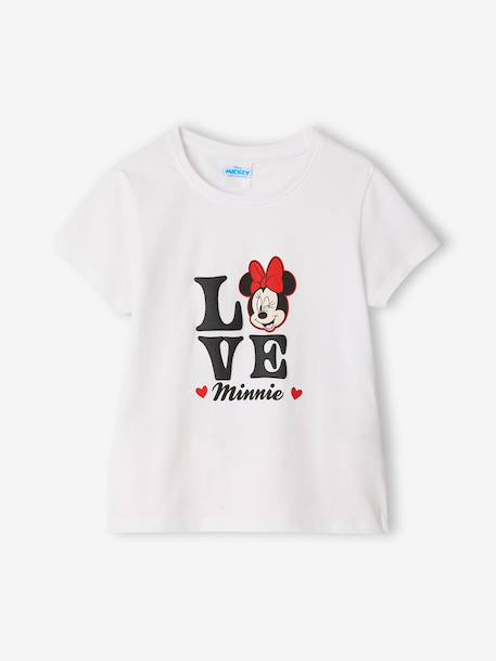 Pyjashort fille Minnie écru 2 - vertbaudet enfant 