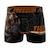 Lot de 3 boxers  wild life Marron/noir/jaune/turquoise 6 - vertbaudet enfant 