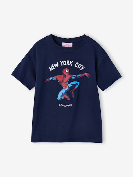 Pyjashort garçon Spiderman New york city rouge 2 - vertbaudet enfant 