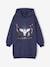 Robe sweat à capuche fille Harry Potter bleu nuit 1 - vertbaudet enfant 