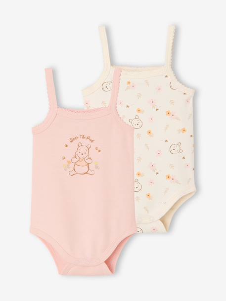 Bébé-Lot de 2 bodies sans manches Winnie l'Ourson