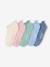 Lot 5 paires socquettes fille bleu ciel 1 - vertbaudet enfant 