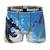 Lot de 3 boxers  heroes Turquoise/violet/noir/blanc 5 - vertbaudet enfant 