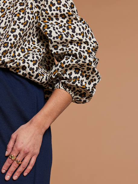 Chemise grossesse à motif léopard écru 7 - vertbaudet enfant 