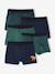 Lot 5 boxers enfant garçon jungle vert anglais 1 - vertbaudet enfant 