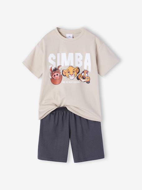 Pyjashort garçon Roi Lion argile 1 - vertbaudet enfant 
